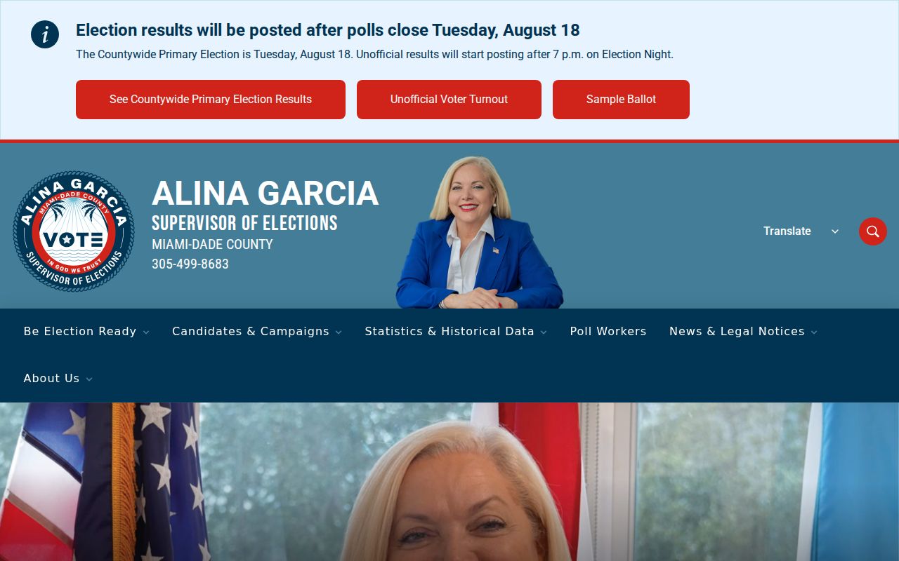 Miami residents directory Miami-Dade elections services